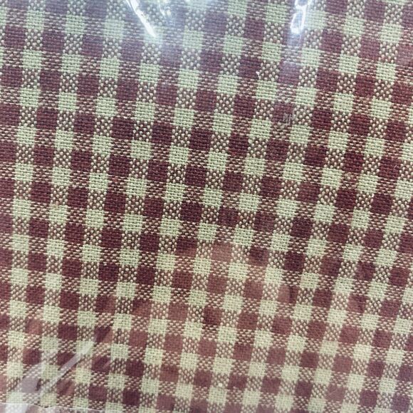 Home Collection by Raghu Red Check Newberry Gingham Valance 72x15.5” #vl670017 - Picture 3 of 6